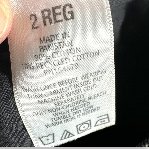 4 for $40 SALE! Aeropostale High-Rise Distressed 90s Baggy Jean, Black, Size 2R - Picture 8 of 13